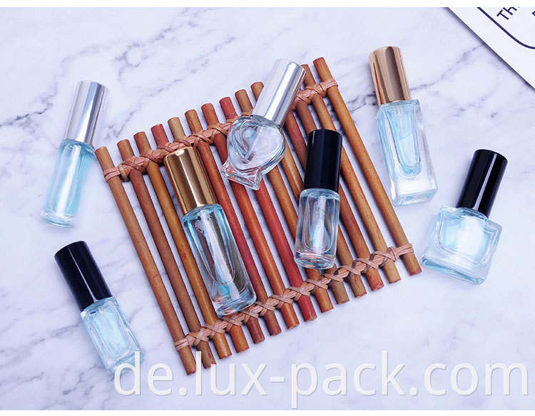 4ml 5ml 6ml 7ml Kosmetikglas Glas mit Deckelfütterflaschenverpackung